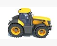 Medium-Duty Agricultural Tractor 3D-Modell Draufsicht