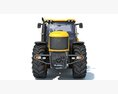 Medium-Duty Agricultural Tractor 3D模型 clay render