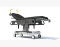 Patient Stretcher Trolley Modello 3D