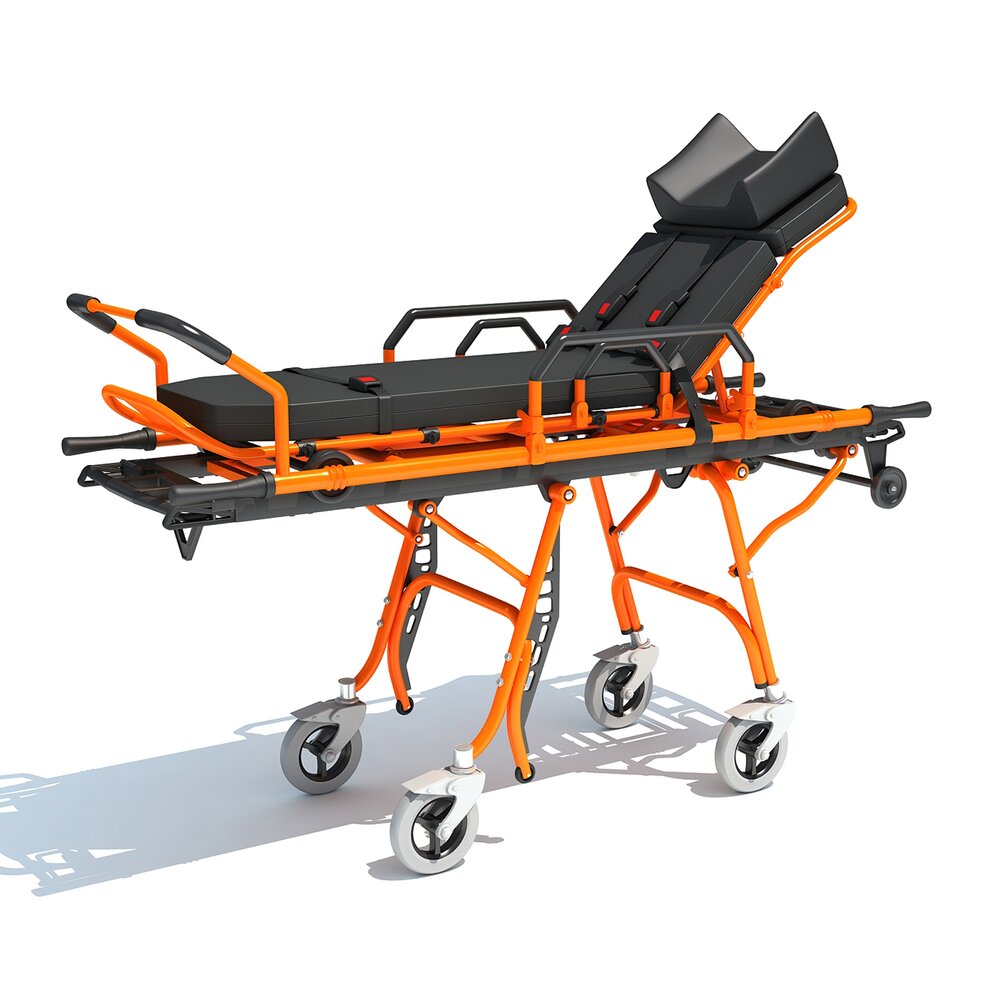 Patient Transfer Stretcher 3D-Modell