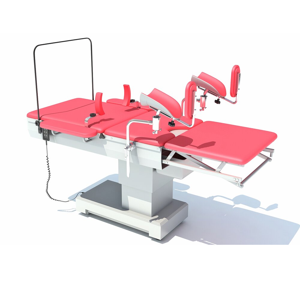 Gynecological Procedure Table Modèle 3D