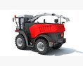 Self-Propelled Forage Harvester 3Dモデル wire render