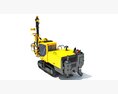 Surface Drill Rig 3D модель side view