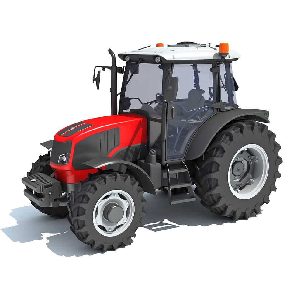 Ursus Tractor Modelo 3d