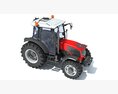 Ursus Tractor 3d model top view