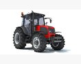 Ursus Tractor 3d model front view