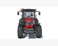 Ursus Tractor Modelo 3d argila render