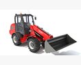 Compact Loader With Front Scoop Bucket Modèle 3d