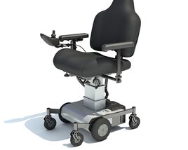 Electric Wheelchair Modelo 3d