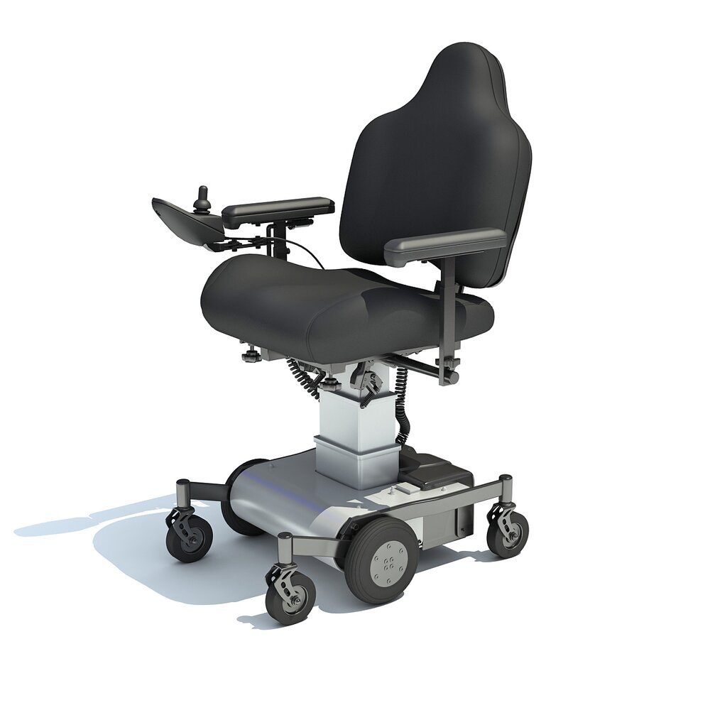 Electric Wheelchair 3D модель