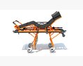 Emergency Medical Stretcher Trolley 3D модель