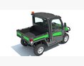 Enclosed Cab Utility Vehicle 3Dモデル side view