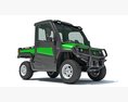 Enclosed Cab Utility Vehicle 3Dモデル front view