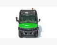 Enclosed Cab Utility Vehicle 3D 모델  clay render