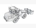 Forklift Bucket Telehandler 3D-Modell