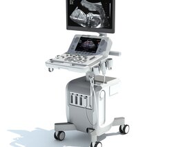On Platform Ultrasound System 3D-Modell