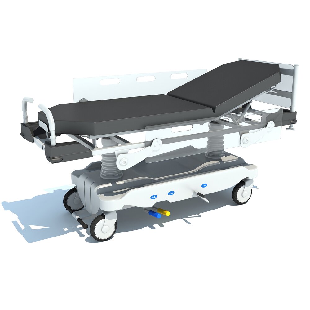 Transport Stretcher 3D-Modell