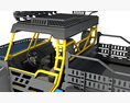 UTV Utility Terrain Vehicle 3D-Modell dashboard