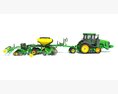Tractor With Seeding Machine Modelo 3d