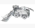 Forage Harvester Claas Jaguar 3D模型