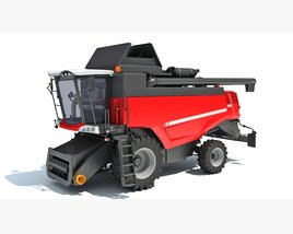 Agricultural Cereal Harvester 3Dモデル