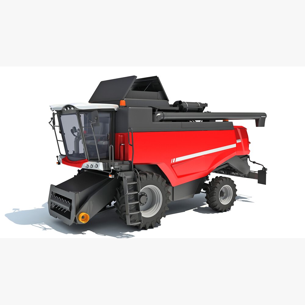 Agricultural Cereal Harvester 3Dモデル