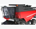 Agricultural Cereal Harvester 3D模型 seats