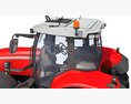 Agricultural Disc Harrow Tractor 3D модель seats