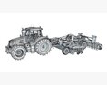 Agricultural Disc Harrow Tractor 3d model