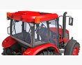 Agricultural Tractor With Planter 3D 모델  seats