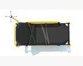 Ambulance Stretcher With Railings 3D-Modell