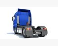 Blue Cab Tractor Unit 3D-Modell