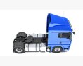 Blue Cab Tractor Unit Modelo 3d