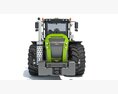 CLAAS Xerion Tractor Modèle 3d clay render