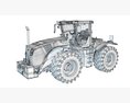 CLAAS Xerion Tractor Modelo 3D