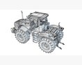 CLAAS Xerion Tractor 3D模型