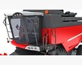 Combine Harvester With Grain Header Modelo 3d