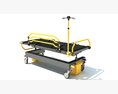 Emergency Care Transfer Stretcher 3d model