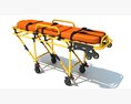 Emergency Medical Trolley Modello 3D