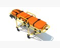 Emergency Medical Trolley Modèle 3d