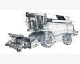 High-Capacity Combine Harvester 3D-Modell