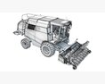 High-Capacity Combine Harvester 3d model