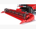 High-Capacity Crop Harvester 3D-Modell dashboard