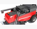 High-Capacity Crop Harvester 3D-Modell seats