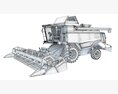 High-Capacity Crop Harvester Modello 3D