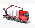 Logging Crane Truck 3Dモデル