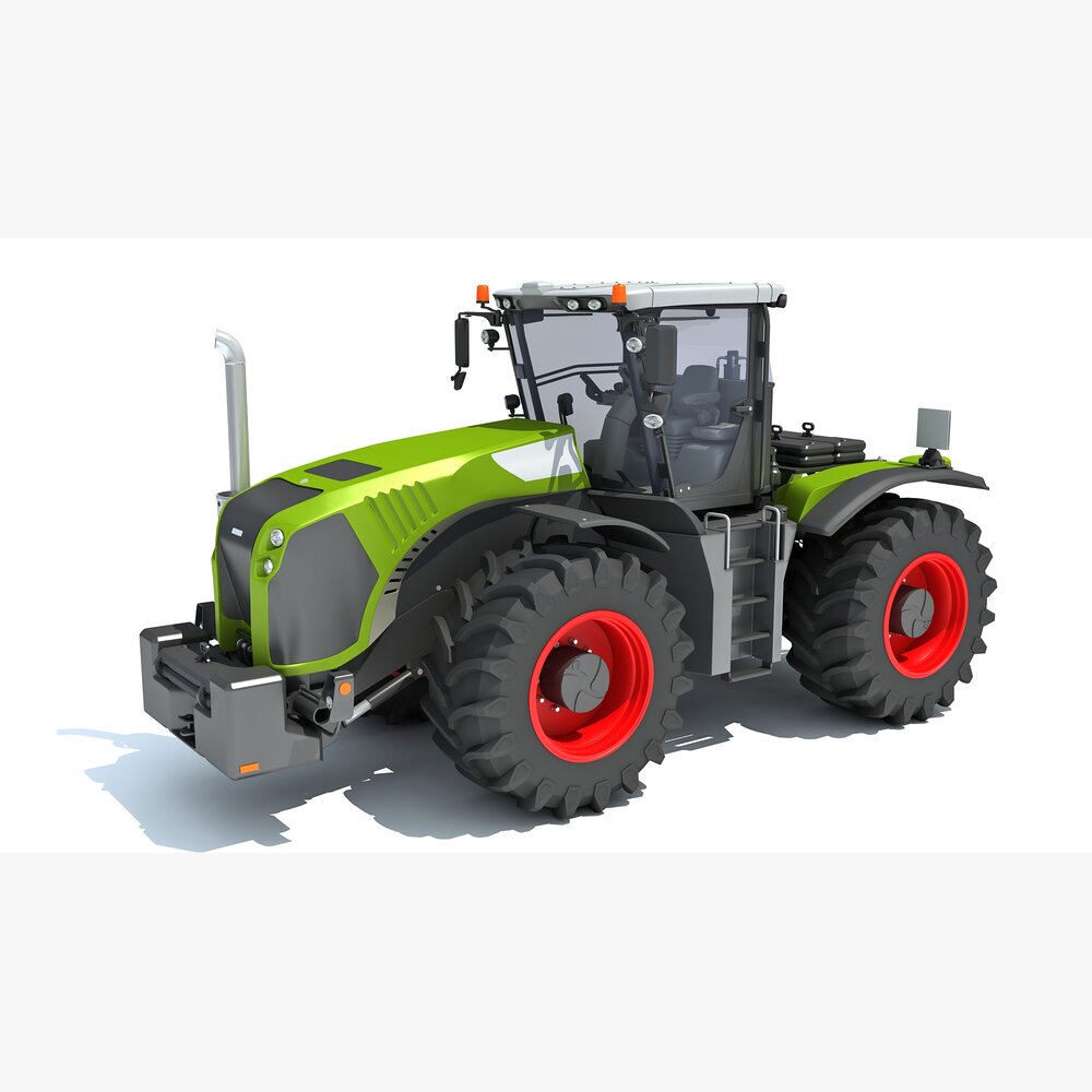 Modern Agricultural Tractor 3Dモデル