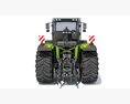 Modern Agricultural Tractor Modèle 3d vue de côté