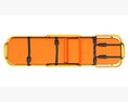Orange Rescue Stretcher 3D 모델 