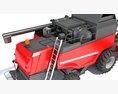 Precision Grain Harvester 3D-Modell seats